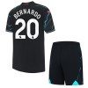 Original Trikotsatz Manchester City Bernardo 20 Ausweichtrikot 2023-24 Für Kinder